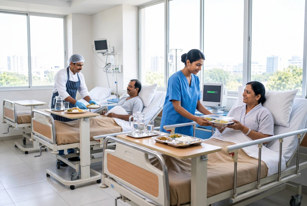 Hospitals dining